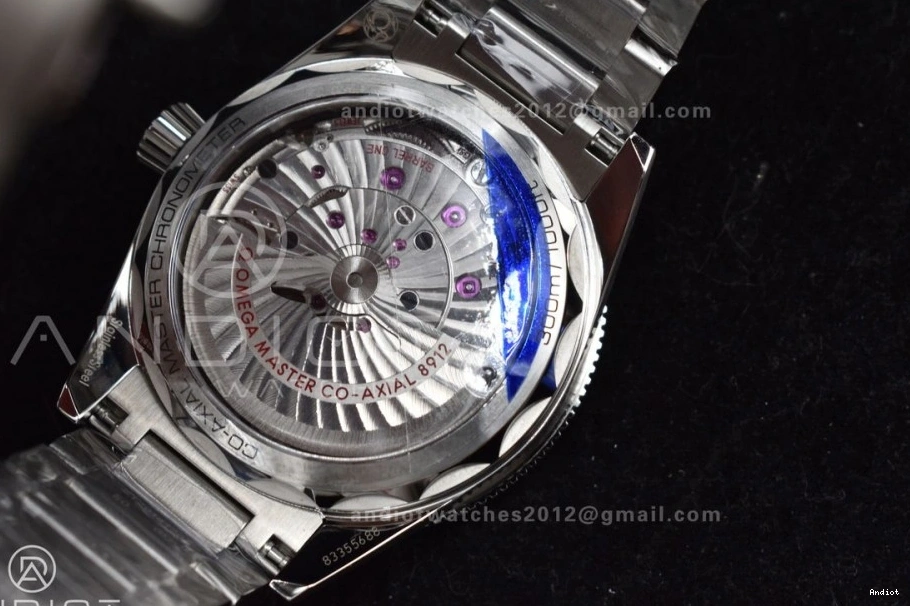 Bracelet Dial On VSF Seamaster Heritage Super 300 1:1 Blue A8912 Edition SS Clone Best 1224